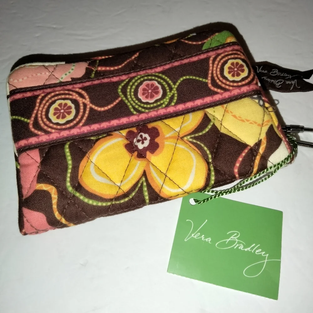 Vera Bradley (Multicolored) Floral One for the Money Buttercup Wallet (NEW-NWT)
